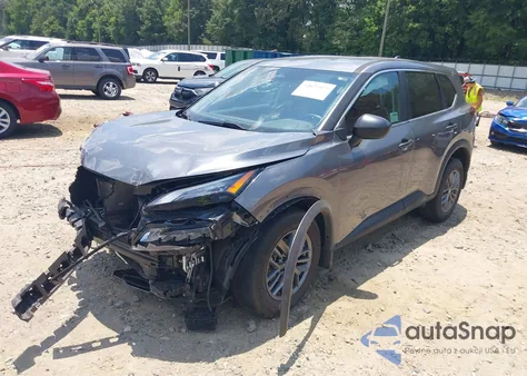 2021 Nissan Rogue S Fwd from USA, damaged, VIN 5N1AT3AA6MC677462